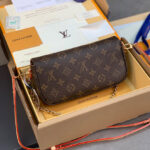 Louis Vuitton Wallet on Chain Ivy M81911 Brown